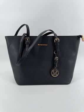 Montana West Concealed and Carry Black Tote Bag Minimalist Everyday Wear